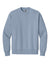 Next Level NL9007 Mens Crewneck Sweatshirt Stonewashed Denim Blue Flat Front