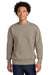 Next Level NL9007 Mens Crewneck Sweatshirt Tan Model Front