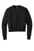 Next Level NL9087 Womens Crewneck Sweatshirt Black Flat Front