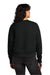 Next Level NL9087 Womens Crewneck Sweatshirt Black Model Back