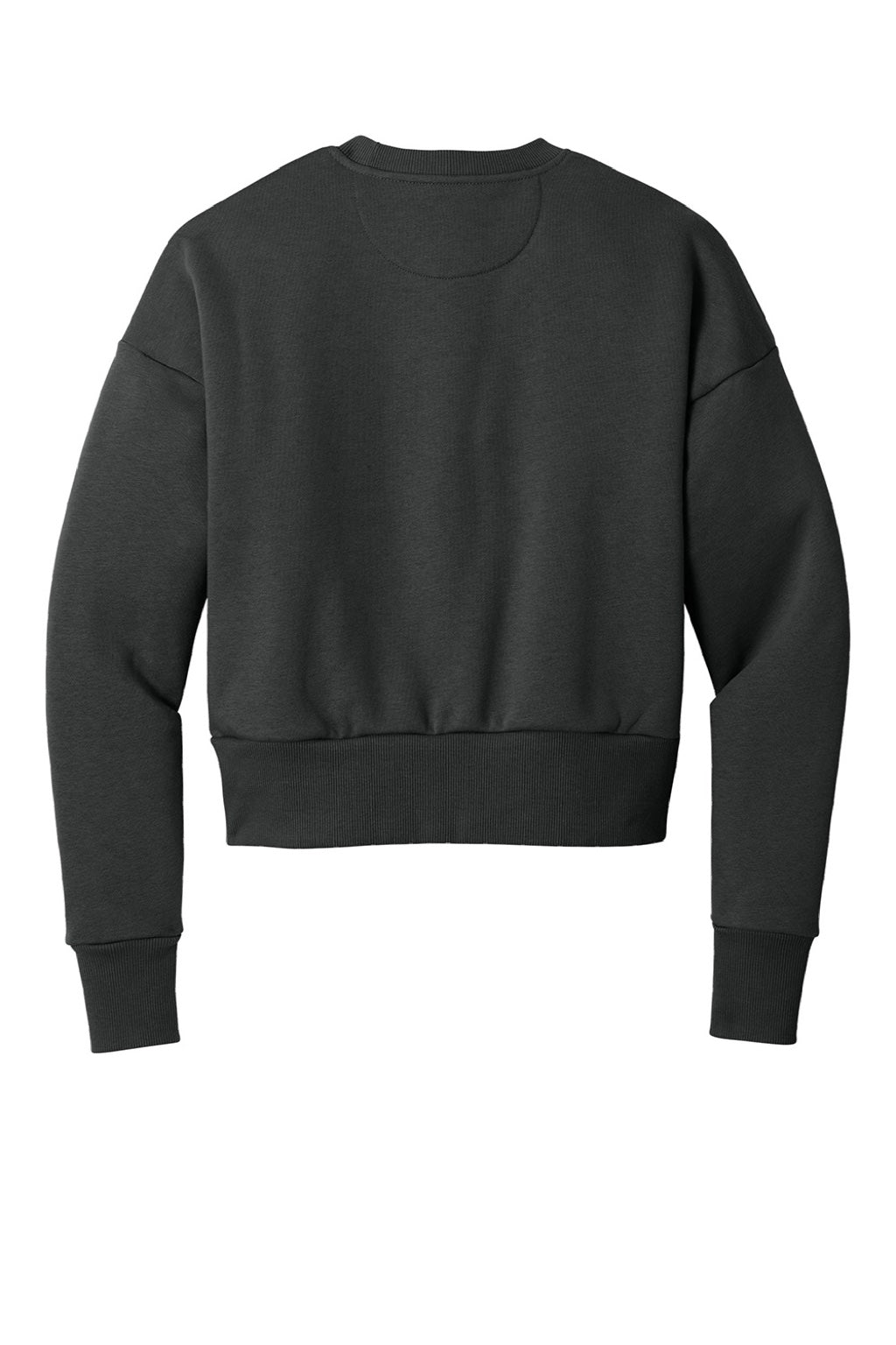 Next Level NL9087 Womens Crewneck Sweatshirt Graphite Black Flat Back