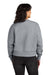 Next Level NL9087 Womens Crewneck Sweatshirt Heather Grey Model Back