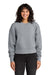 Next Level NL9087 Womens Crewneck Sweatshirt Heather Grey Model Front