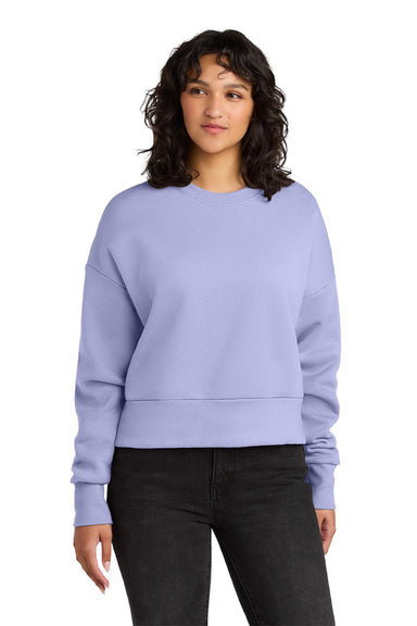 Next Level NL9087 Womens Crewneck Sweatshirt Lavender Purple Model Front