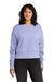 Next Level NL9087 Womens Crewneck Sweatshirt Lavender Purple Model Front