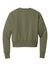Next Level NL9087 Womens Crewneck Sweatshirt Light Olive Green Flat Back