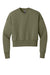 Next Level NL9087 Womens Crewneck Sweatshirt Light Olive Green Flat Front