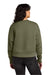 Next Level NL9087 Womens Crewneck Sweatshirt Light Olive Green Model Back