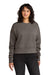 Next Level NL9087 Womens Crewneck Sweatshirt Shiitake Grey Model Front