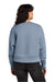 Next Level NL9087 Womens Crewneck Sweatshirt Stonewashed Denim Blue Model Back