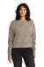 Next Level NL9087 Womens Crewneck Sweatshirt Tan Model Front
