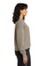 Next Level NL9087 Womens Crewneck Sweatshirt Tan Model Side