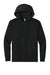 Next Level 9301 Mens French Terry Fleece Hooded Sweatshirt Hoodie w/ Pouch Pocket Black Flat Front