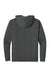Next Level 9301 Mens French Terry Fleece Hooded Sweatshirt Hoodie w/ Pouch Pocket Heavy Metal Grey Flat Back