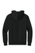 Next Level NL9307 Mens Heavyweight Hooded Sweatshirt Hoodie w/ Pouch Pocket Black Flat Back