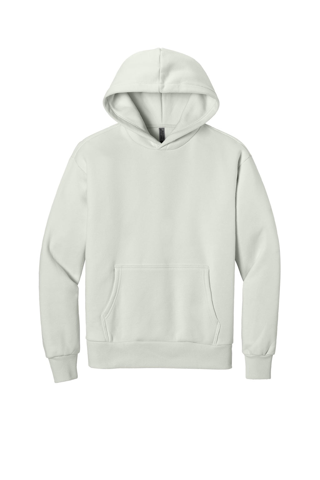 Next Level NL9307 Mens Heavyweight Hooded Sweatshirt Hoodie w/ Pouch Pocket Bone Flat Front