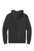 Next Level NL9307 Mens Heavyweight Hooded Sweatshirt Hoodie w/ Pouch Pocket Graphite Black Flat Back