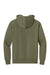 Next Level NL9307 Mens Heavyweight Hooded Sweatshirt Hoodie w/ Pouch Pocket Light Olive Green Flat Back