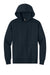 Next Level NL9307 Mens Heavyweight Hooded Sweatshirt Hoodie w/ Pouch Pocket Midnight Navy Blue Flat Front