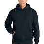 Next Level Mens Heavyweight Hooded Sweatshirt Hoodie w/ Pouch Pocket - Midnight Navy Blue - COMING SOON