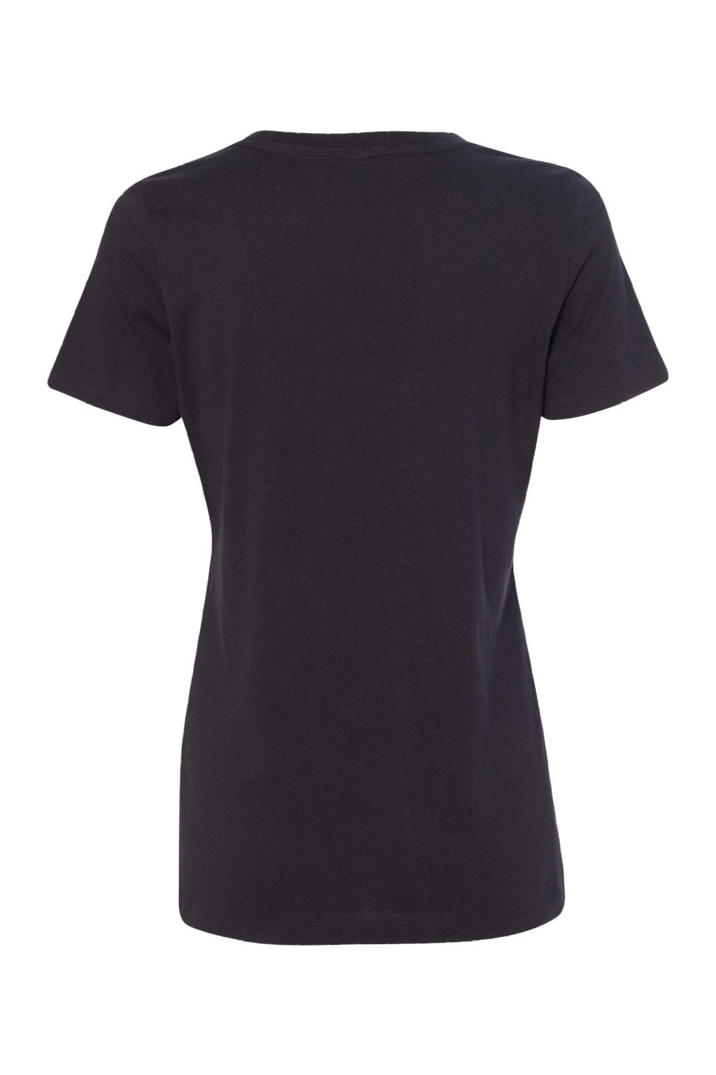 Next Level 1510 Womens Ideal Jersey Short Sleeve Crewneck T-Shirt Black Flat Back