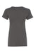 Next Level 1510 Womens Ideal Jersey Short Sleeve Crewneck T-Shirt Dark Grey Flat Back