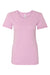Next Level 1510 Womens Ideal Jersey Short Sleeve Crewneck T-Shirt Lilac Flat Front