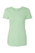 Next Level 1510 Womens Ideal Jersey Short Sleeve Crewneck T-Shirt Mint Green Flat Front