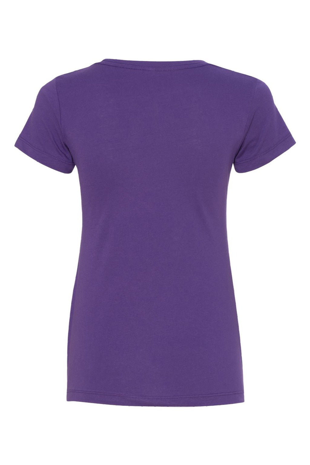 Next Level 1510 Womens Ideal Jersey Short Sleeve Crewneck T-Shirt Purple Rush Flat Back