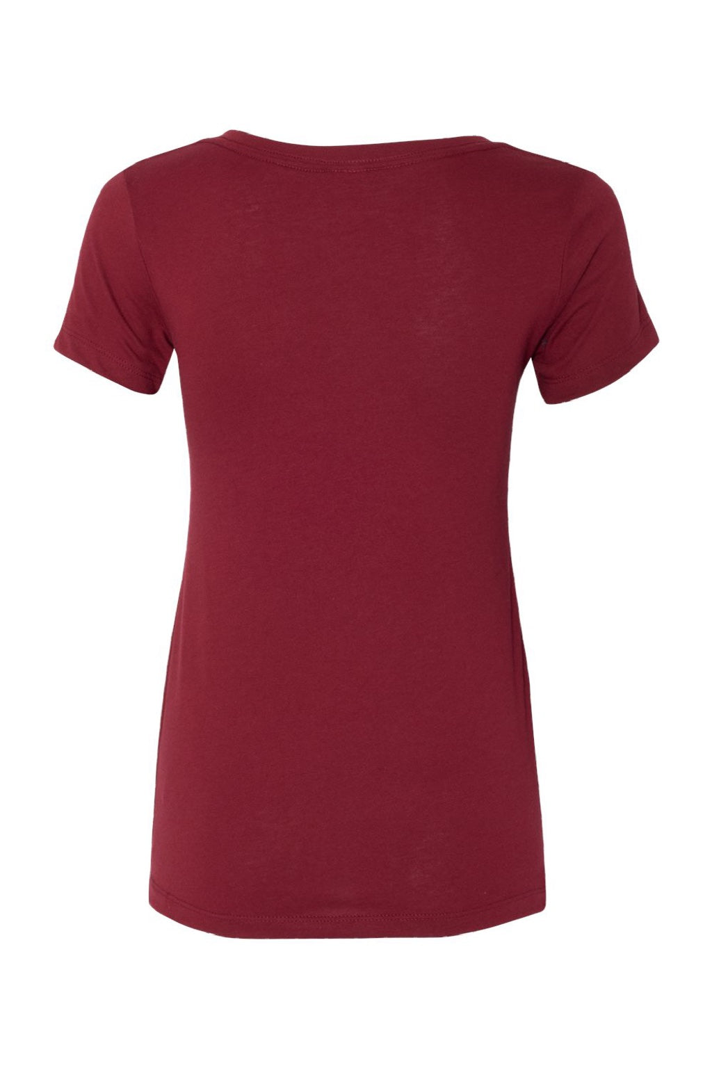 Next Level NL1540/1540 Womens Ideal Jersey Short Sleeve V-Neck T-Shirt Cardinal Red Flat Back