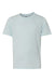 Next Level 3312 Youth CVC Jersey Short Sleeve Crewneck T-Shirt Ice Blue Flat Front