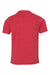 Next Level 3312 Youth CVC Jersey Short Sleeve Crewneck T-Shirt Red Flat Back