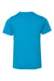 Next Level 3312 Youth CVC Jersey Short Sleeve Crewneck T-Shirt Turquoise Blue Flat Back