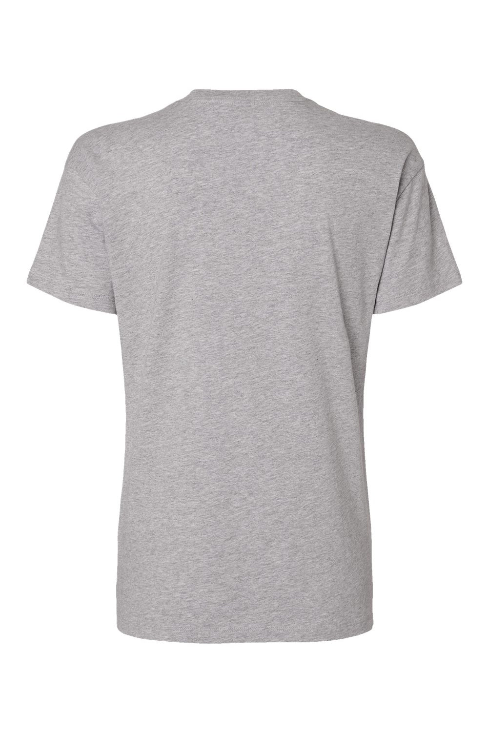 Next Level 3910NL Womens Relaxed Short Sleeve Crewneck T-Shirt Heather Grey Flat Back