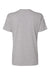 Next Level 3910NL Womens Relaxed Short Sleeve Crewneck T-Shirt Heather Grey Flat Back