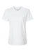 Next Level 3910NL Womens Relaxed Short Sleeve Crewneck T-Shirt White Flat Front