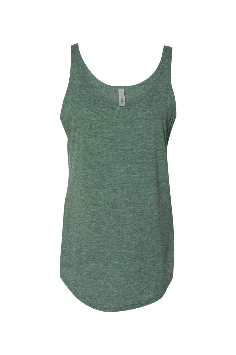 Next Level 5033 Womens Festival Tank Top Royal Pine Green Flat Front