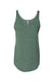 Next Level 5033 Womens Festival Tank Top Royal Pine Green Flat Front