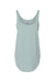 Next Level 5033 Womens Festival Tank Top Stonewashed Green Flat Front