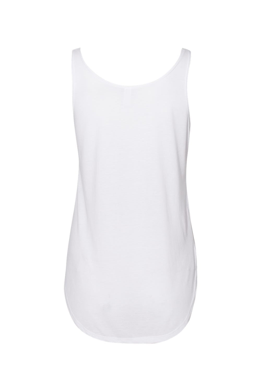 Next Level 5033 Womens Festival Tank Top White Flat Back