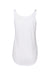 Next Level 5033 Womens Festival Tank Top White Flat Back