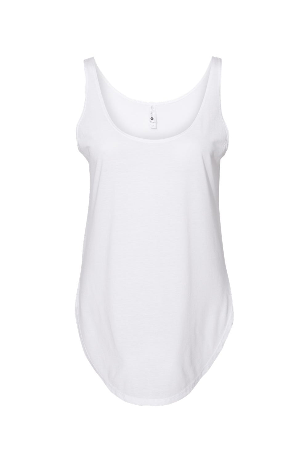Next Level 5033 Womens Festival Tank Top White Flat Front
