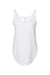 Next Level 5033 Womens Festival Tank Top White Flat Front