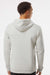Next Level 9302 Mens Malibu Hooded Sweatshirt Hoodie w/ Pouch Pocket Oatmeal Model Back