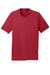 Ogio OE320 Mens Endurance Pulse Jersey Moisture Wicking Short Sleeve Crewneck T-Shirt Ripped Red Flat Front