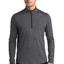 Ogio Mens Endurance Force Moisture Wicking 1/4 Zip Sweatshirt - Heather Gear Grey