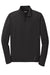 Ogio OE550 Mens Endurance Radius Moisture Wicking 1/4 Zip Sweatshirt Blacktop Flat Front