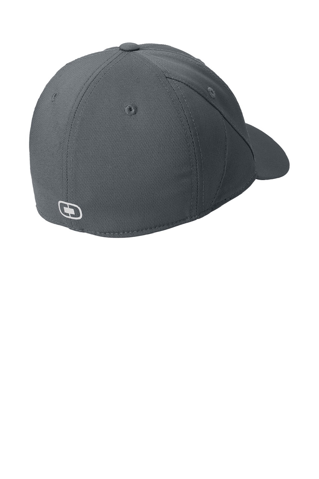 Ogio Hats OE650 Mens Apex Hat Gear Grey Flat Back