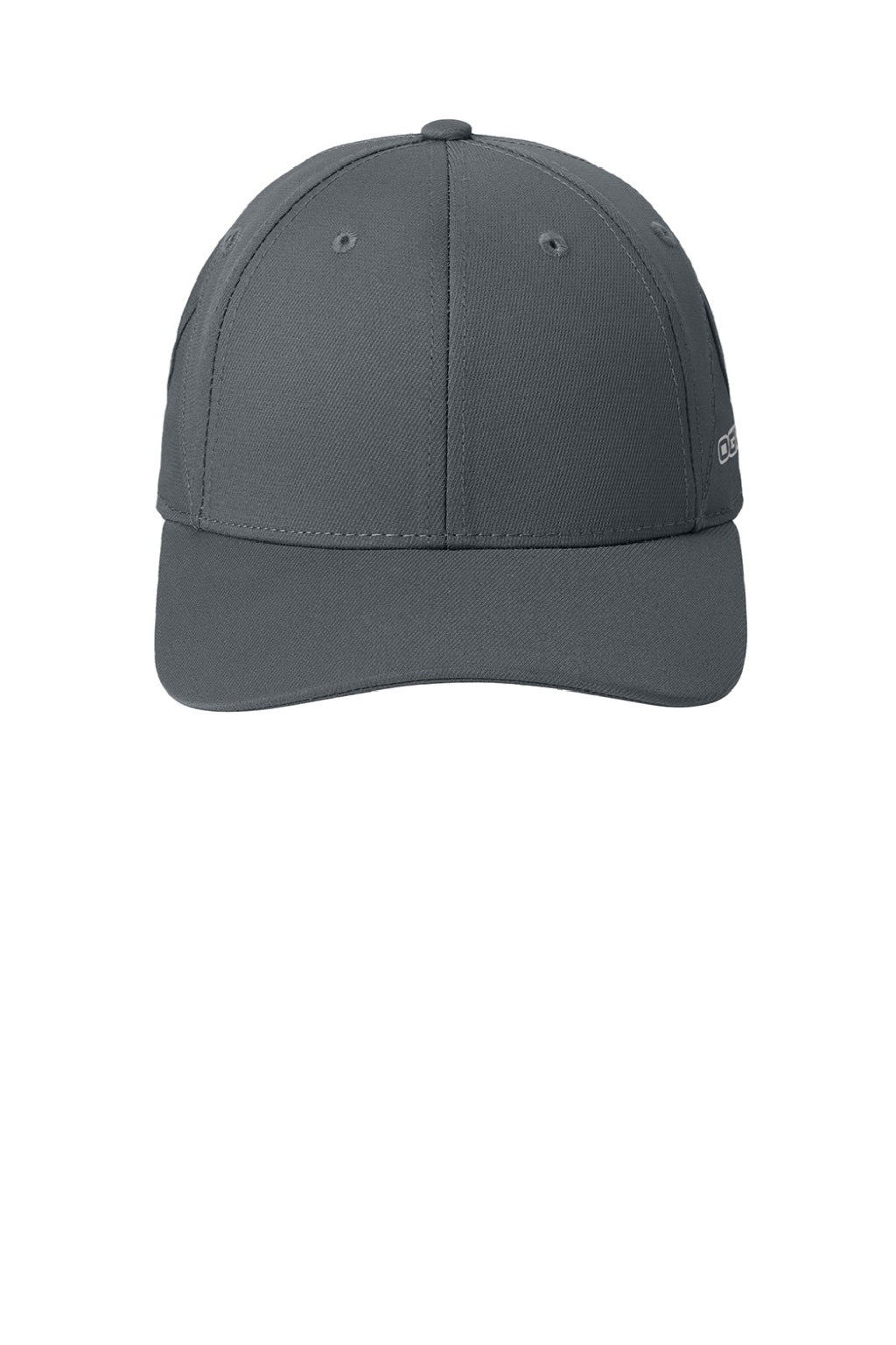 Ogio Hats OE650 Mens Apex Hat Gear Grey Flat Front