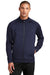 Ogio OE703 Mens Endurance Modern Performance Moisture Wicking Full Zip Jacket Navy Blue Model Front